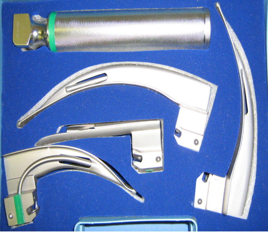 Laryngoscope Set (Fiber Optic)
